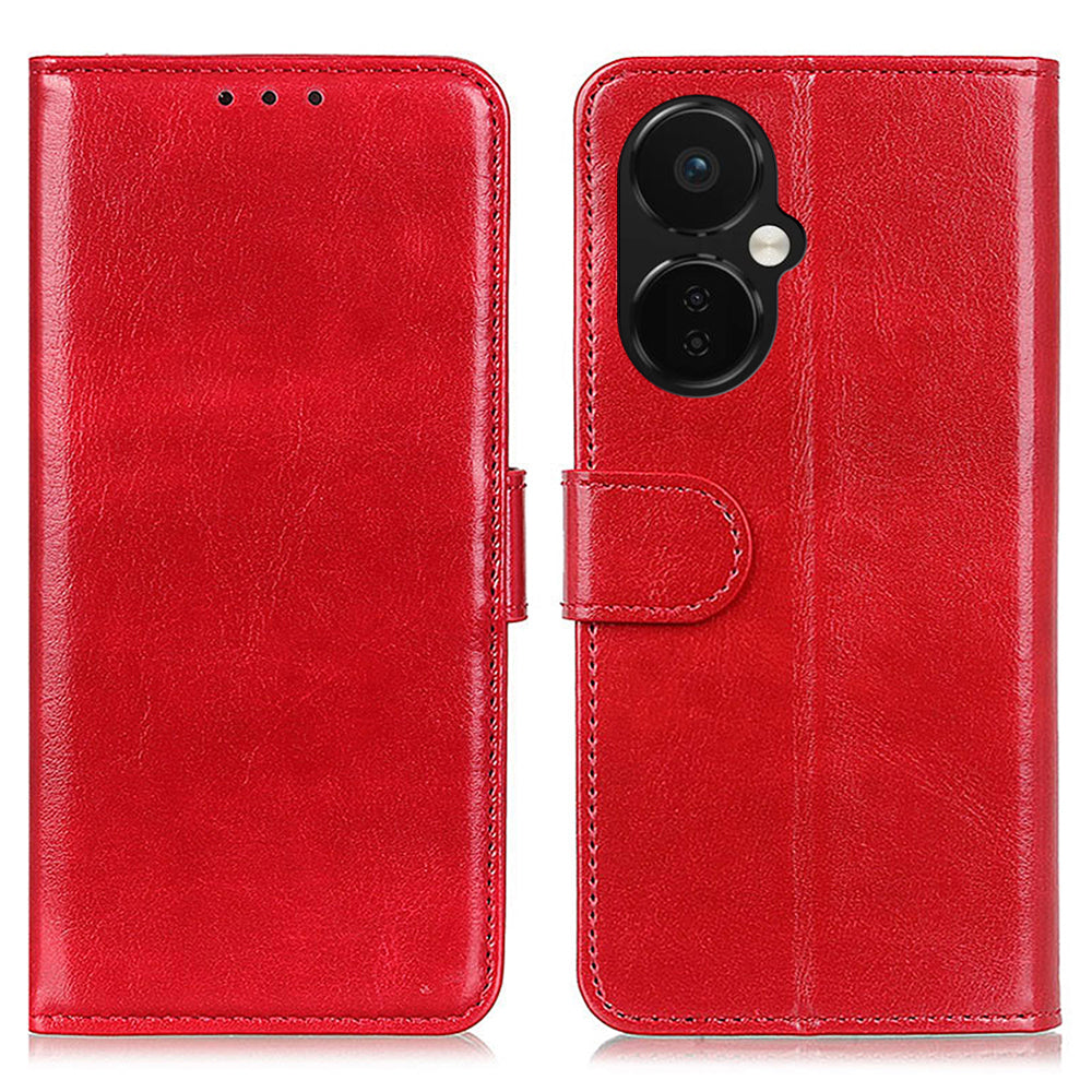 For OnePlus Nord CE 3 Lite 5G Nord N30 5G PU Leather Phone Case Crazy Horse Texture Stand Wallet Phone Cover For OnePlus Nord CE 3 Lite 5G Nord N30 5G PU Leather Phone Case Crazy Horse Texture Stand Wallet Phone Cover